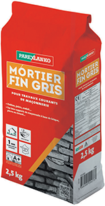 Mortier fin Gris - 2,5kg
